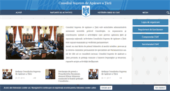 Desktop Screenshot of csat.presidency.ro
